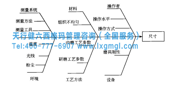 六西格瑪管理工具——因果圖（魚刺圖）