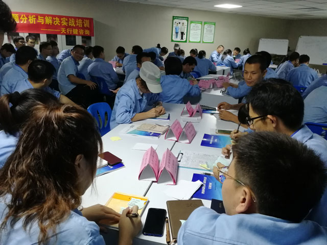賀某標(biāo)準(zhǔn)微型馬達(dá)公司現(xiàn)場問題分析與解決培訓(xùn)圓滿落幕