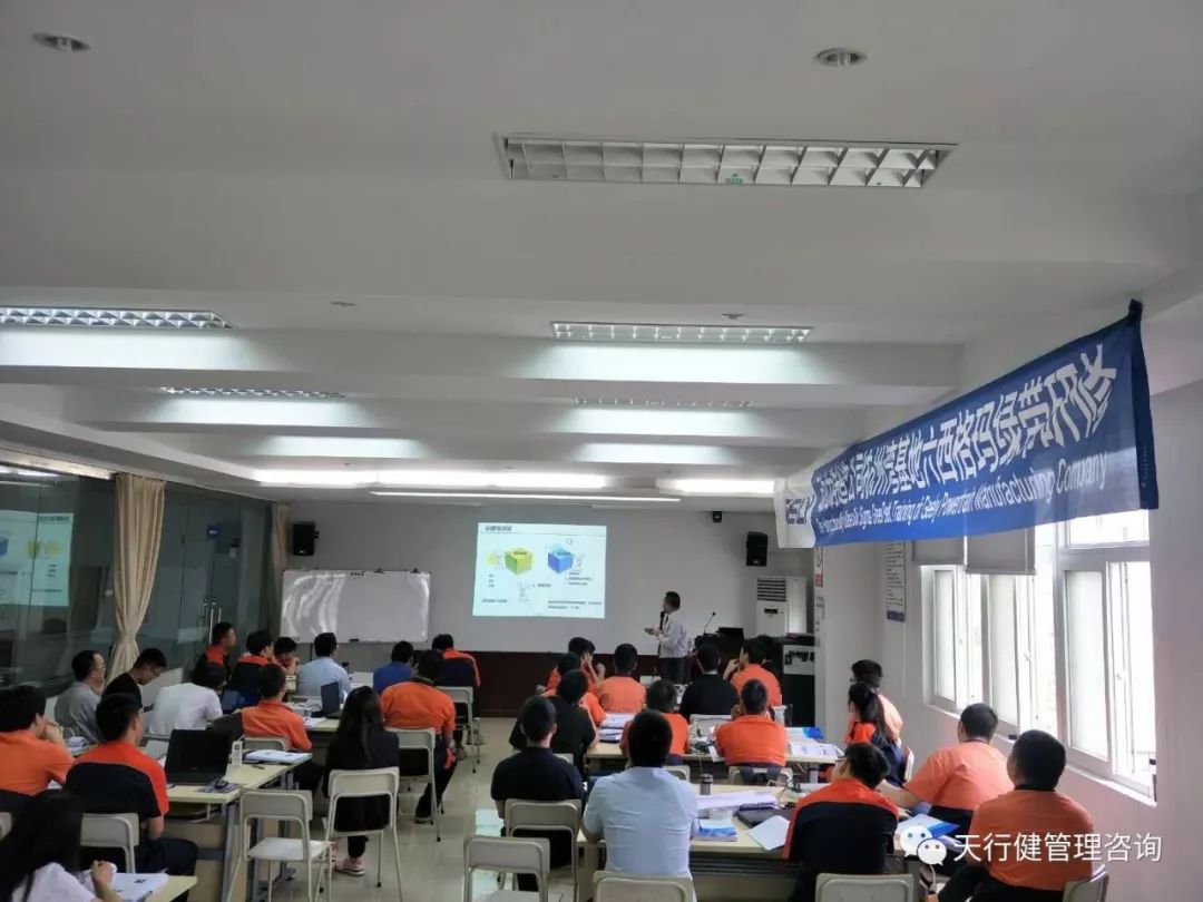 吉利杭州灣基地六西格瑪管理項(xiàng)目第一階段老師講授現(xiàn)場(chǎng)