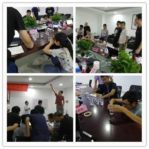0918期六西格瑪綠帶實戰研修班學員們參與實驗操作