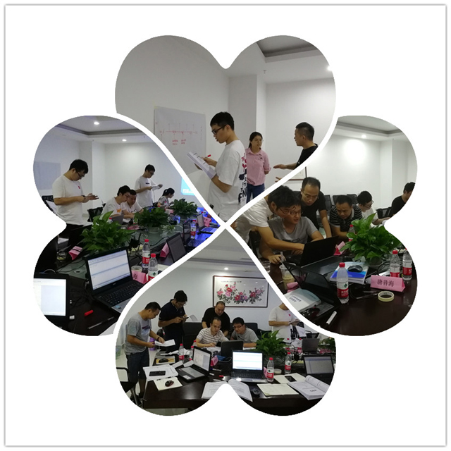 0918期六西格瑪綠帶實戰研修班學員們參與小組研討
